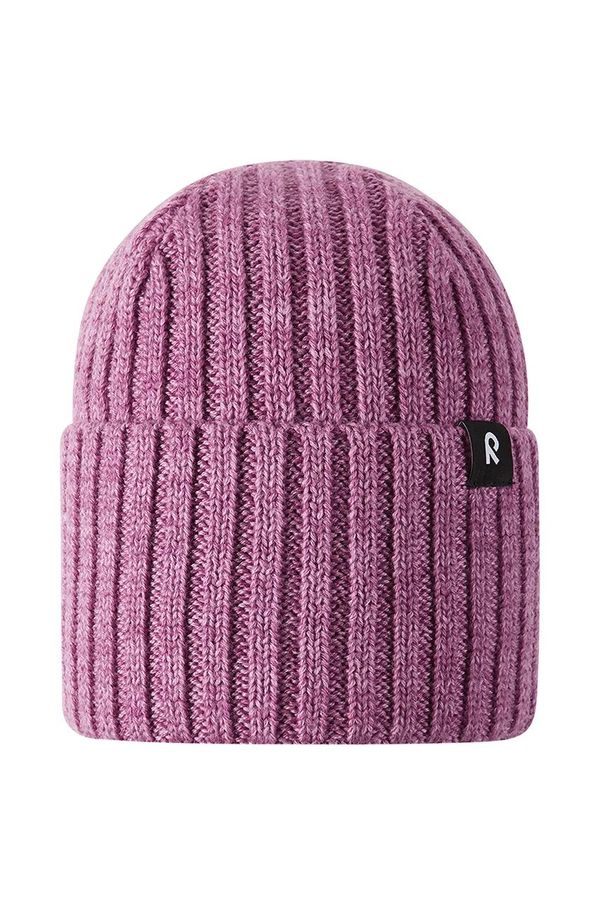 Reima Dječja vunena kapa Reima Villaisa boja: ružičasta, vunena, 5300282A