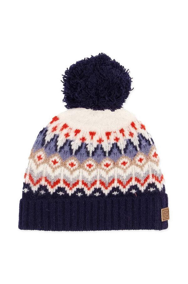 TARTINE ET CHOCOLAT Dječja vunena kapa Tartine et Chocolat boja: tamno plava, TZ90061