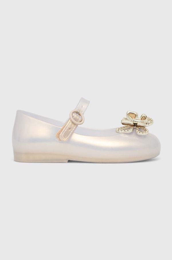 Melissa Dječje balerinke Melissa SWEET LOVE FLY BB boja: srebrna