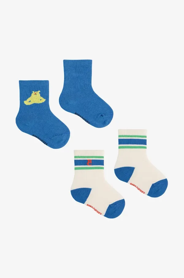 Bobo Choses Dječje čarape Bobo Choses Hug Me Bear 2-pack 125AH021