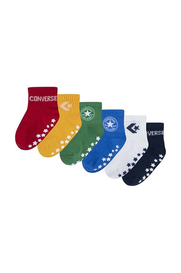 Converse Dječje čarape Converse 6-pack boja: crvena, NC0305