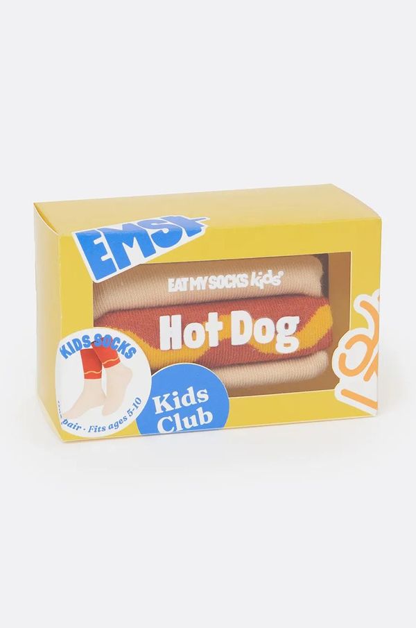 Eat My Socks Dječje čarape Eat My Socks Hot Dog Kids
