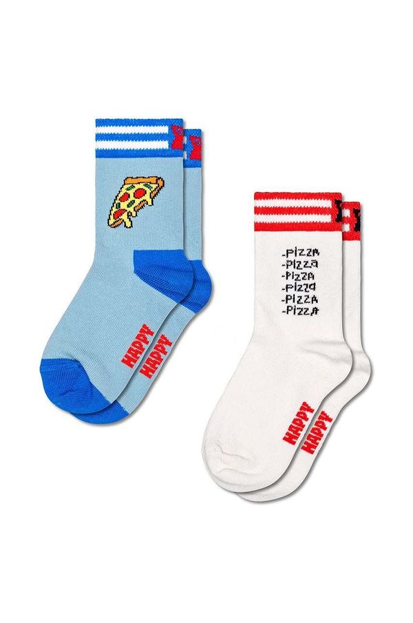 Happy Socks Dječje čarape Happy Socks Kids 2-Pack Pizza Socks 2-pack P001475