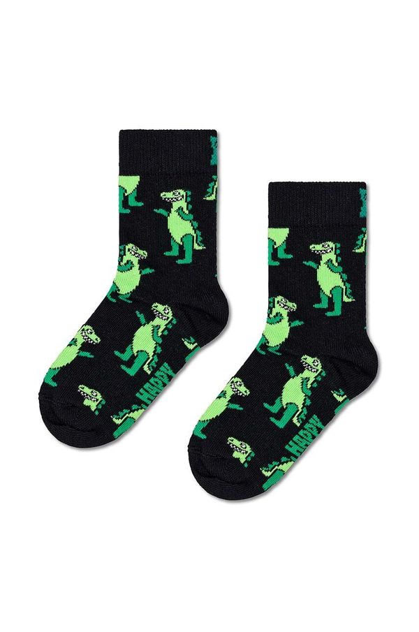 Happy Socks Dječje čarape Happy Socks Kids Inflatable Dino Sock boja: crna