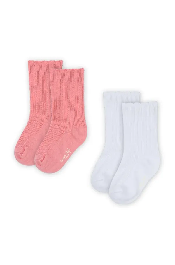 Konges Sløjd Dječje čarape Konges Sløjd 3 PACK FRILL SOCKS 2-pack KS102759