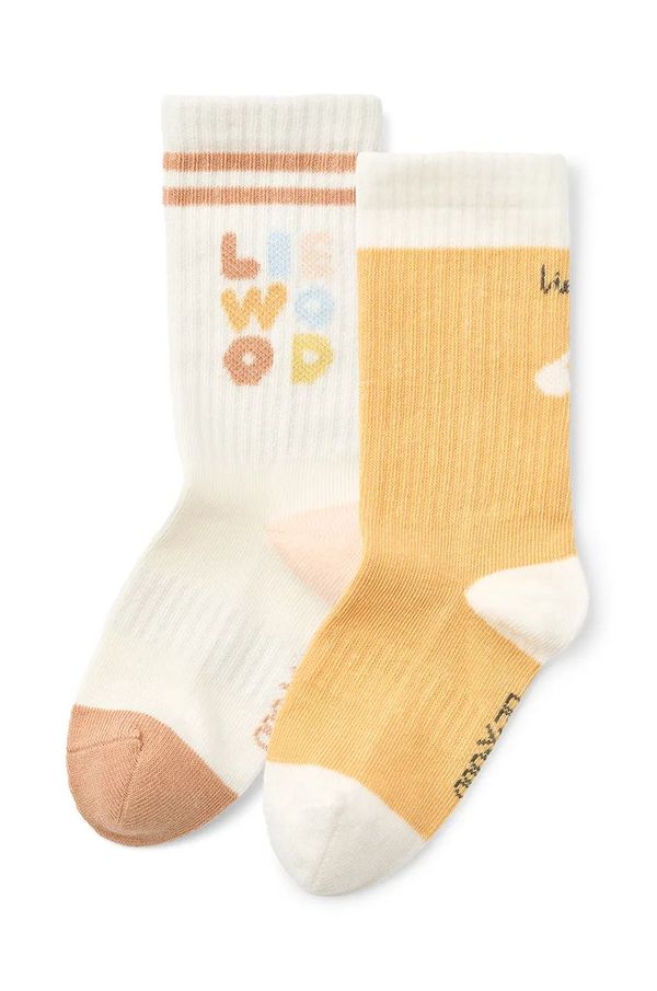 Liewood Dječje čarape Liewood Annette Socks 2-Pack 2-pack boja: bijela, LW20013