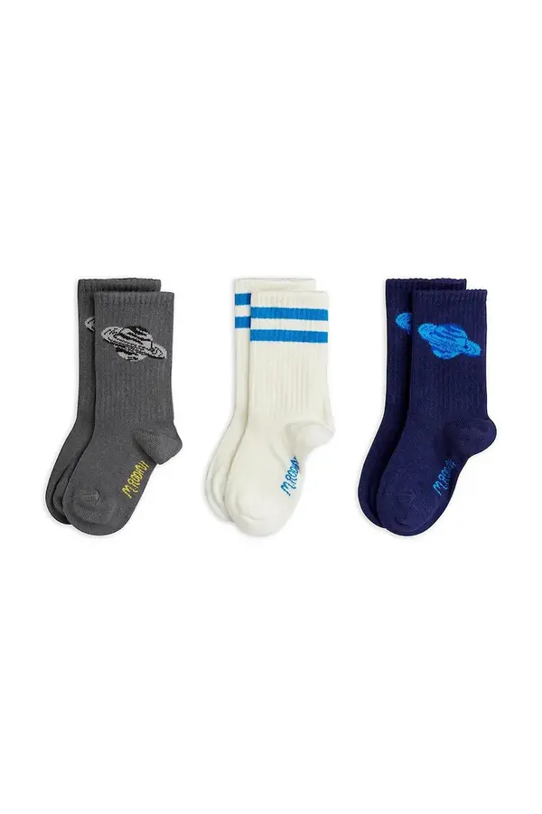 Mini Rodini Dječje čarape Mini Rodini Planet 3-pack
