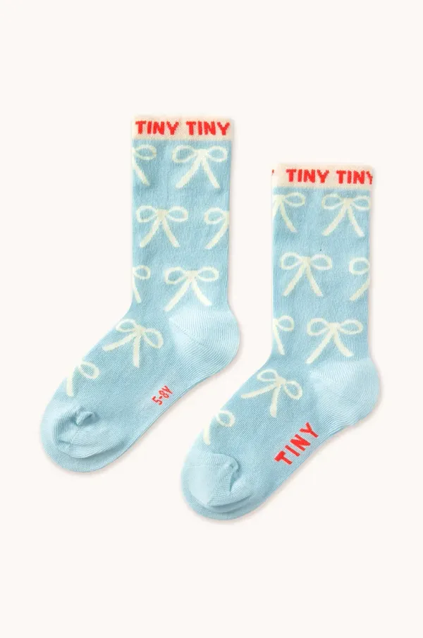Tinycottons Dječje čarape Tinycottons BOWS MEDIUM SOCKS SS25-451
