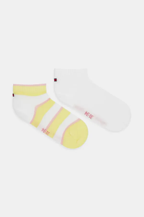 Tommy Hilfiger Dječje čarape Tommy Hilfiger 2-pack boja: žuta, 701232712