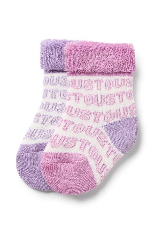 Tous Dječje čarape Tous SSocks 2-pack boja: ljubičasta, SSocks.2103