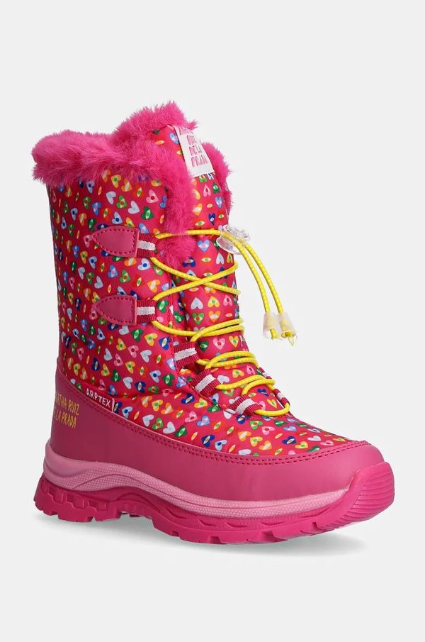 Agatha Ruiz de la Prada Dječje cipele za snijeg Agatha Ruiz de la Prada boja: ružičasta, 241992