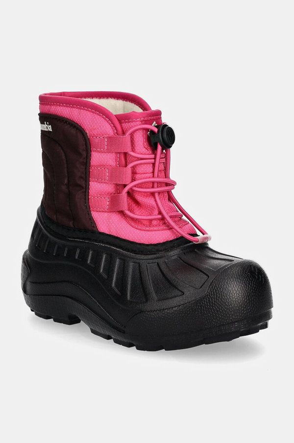 Columbia Dječje cipele za snijeg Columbia POWDERBUG SNOWLITE LACE boja: ružičasta, 2103522
