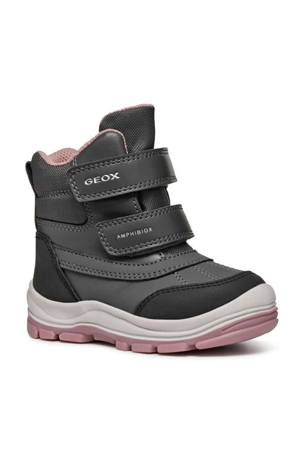 Geox Dječje cipele za snijeg Geox FLANFIL ABX boja: crna, B463WD.050FU