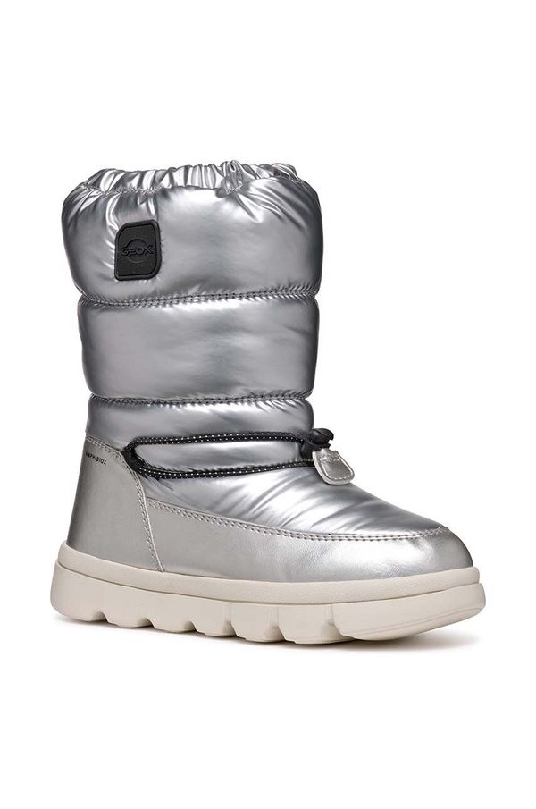 Geox Dječje cipele za snijeg Geox WILLABOOM boja: srebrna, J46HWB.0LVNF