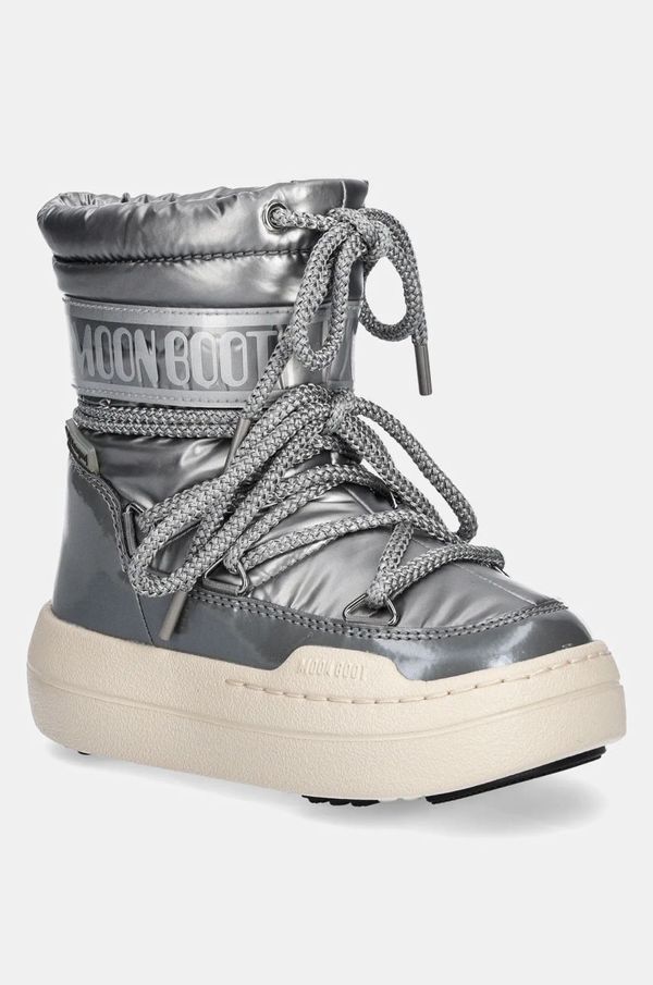 Moon Boot Dječje cipele za snijeg Moon Boot JR PARK BOOT boja: srebrna, 80D3440020
