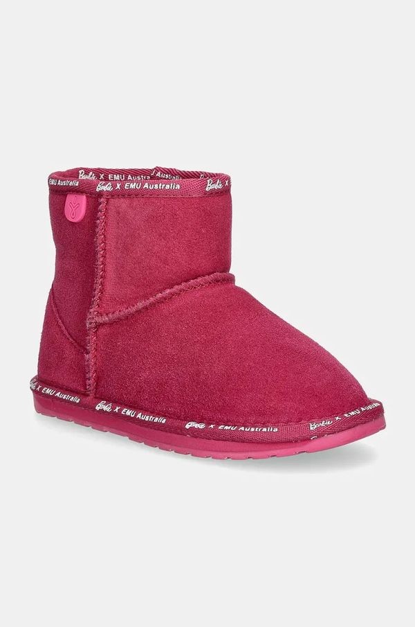Emu Australia Dječje cipele za snijeg od brušene kože Emu Australia Barbie Wallaby Mini boja: ružičasta, K13153