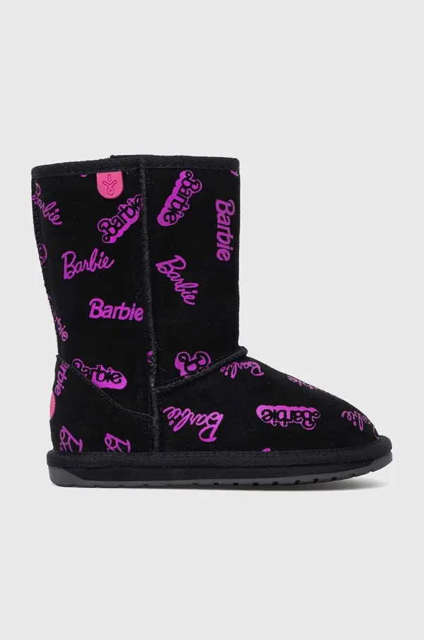 Emu Australia Dječje cipele za snijeg od brušene kože Emu Australia Barbie? Wallaby Print Lo