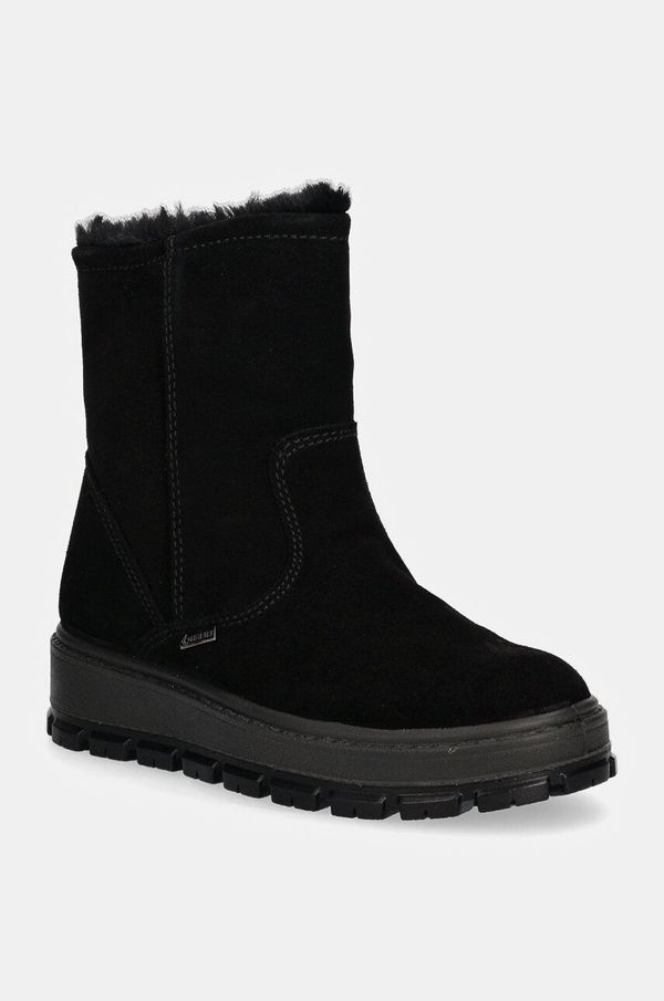 Primigi Dječje cipele za snijeg od brušene kože Primigi boja: crna, PNEGT 68697