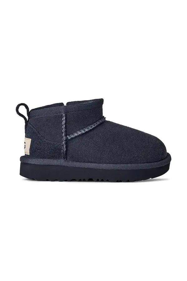 UGG Dječje cipele za snijeg od brušene kože UGG T CLASSIC ULTRA MINI