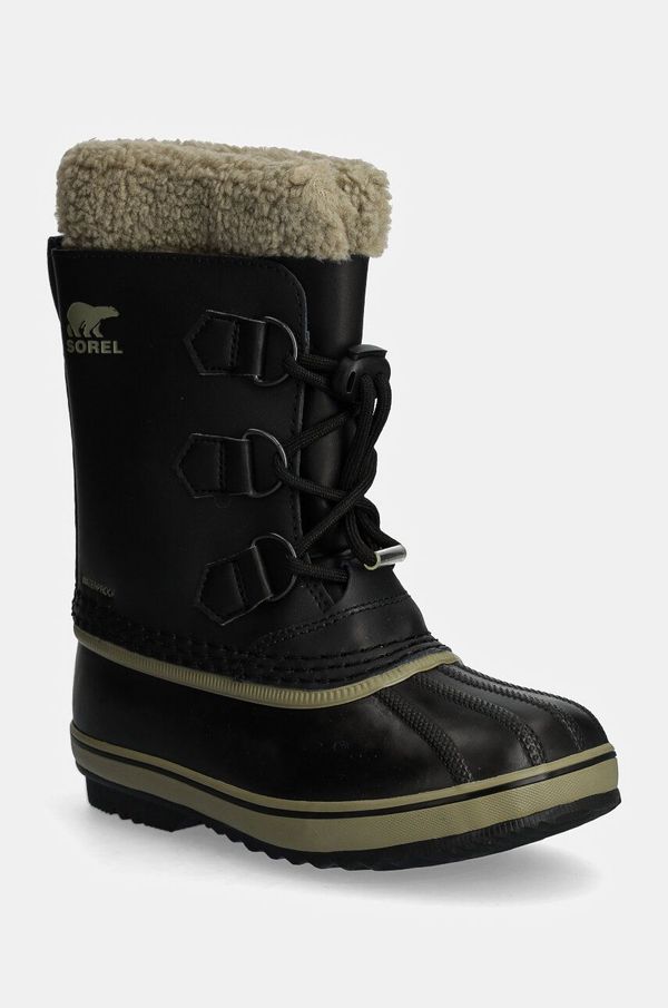 Sorel Dječje cipele za snijeg Sorel CHILDRENS YOOT PAC boja: crna, 2117081