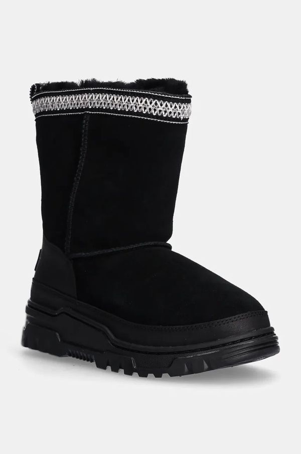 Ugg Dječje cipele za snijeg UGG KIDS CLASSIC SHORTRAILGAZER boja: crna, 1157694K