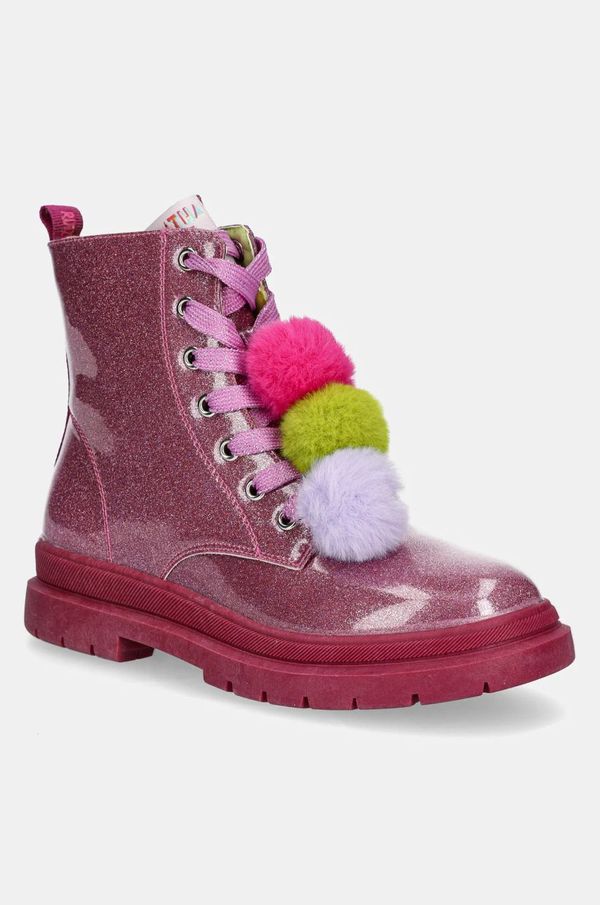 Agatha Ruiz de la Prada Dječje čizme Agatha Ruiz de la Prada boja: ljubičasta, 241961