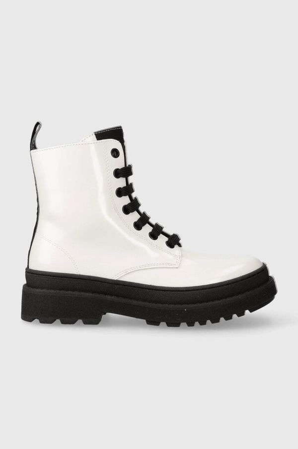 Calvin Klein Jeans Dječje čizme Calvin Klein Jeans boja: bijela