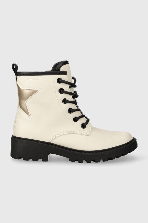 Geox Dječje čizme Geox boja: bež