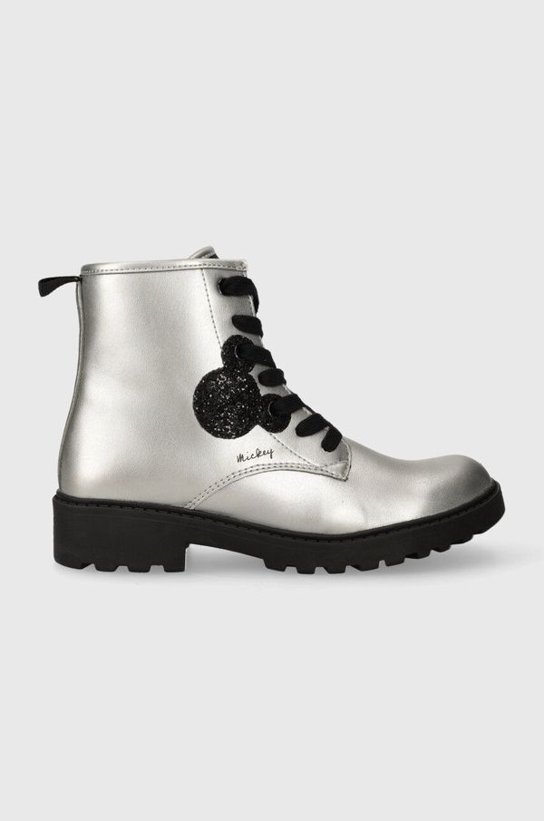 Geox Dječje čizme Geox boja: srebrna