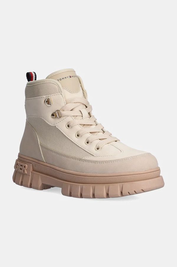 Tommy Hilfiger Dječje čizme Tommy Hilfiger boja: bež, T3A5-33602