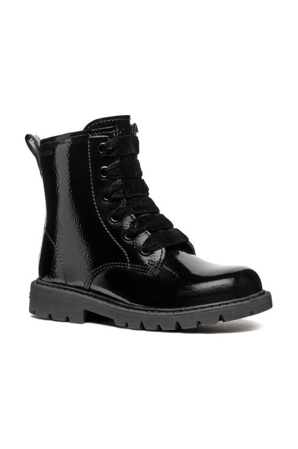 Geox Dječje gležnjače Geox SHAYLAX boja: crna, J46EXA.00067