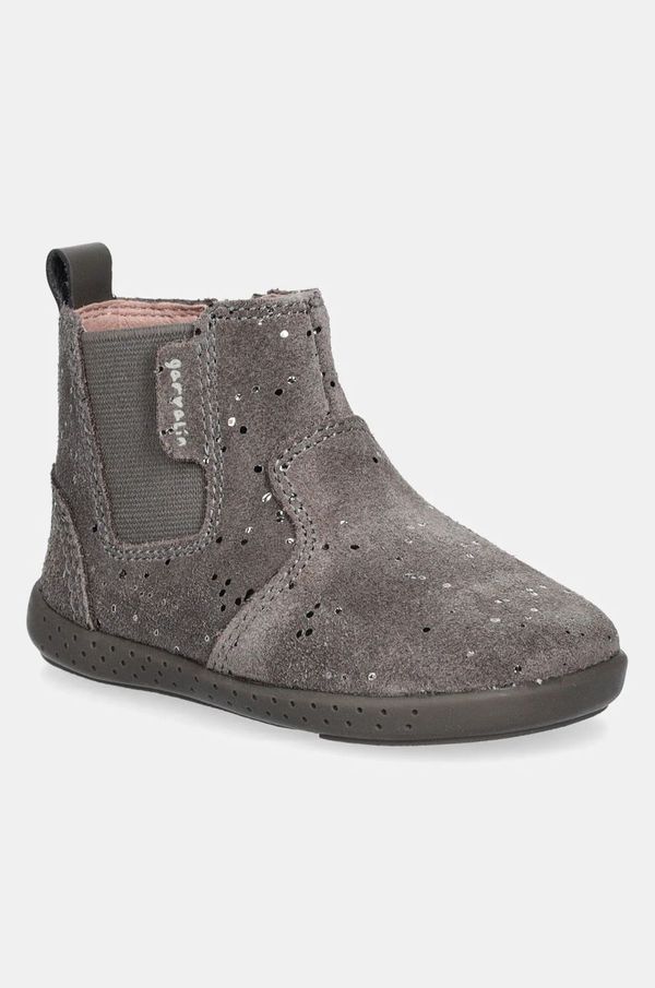 Garvalin Dječje gležnjače od brušene kože Garvalin boja: siva, 241303