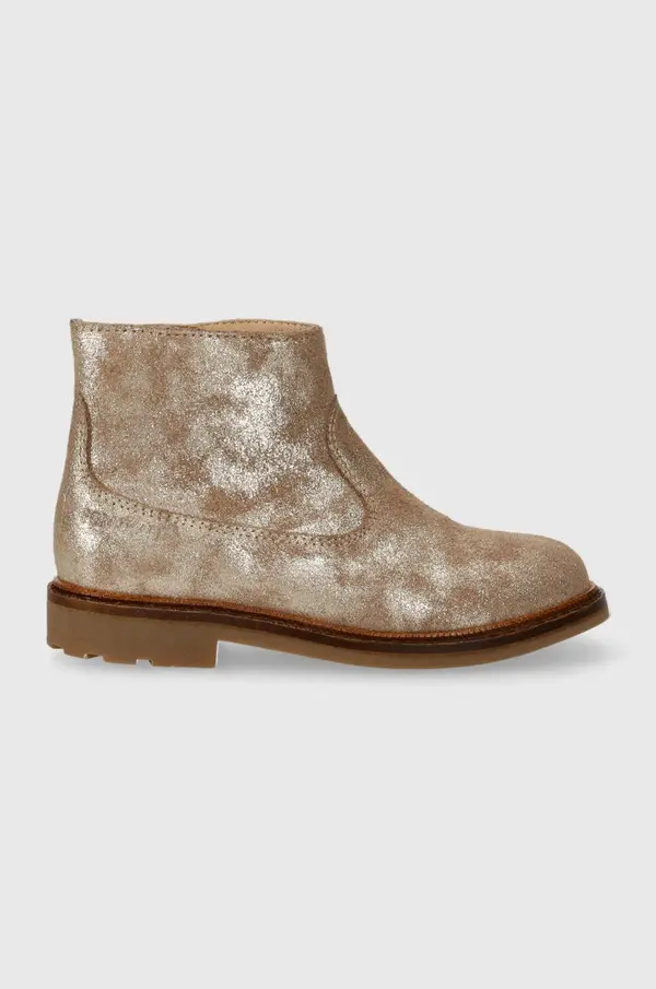 Pom D'api Dječje gležnjače od brušene kože Pom D'api SISTER BOOTS