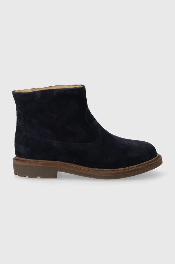 Pom D'api Dječje gležnjače od brušene kože Pom D'api SISTER BOOTS
