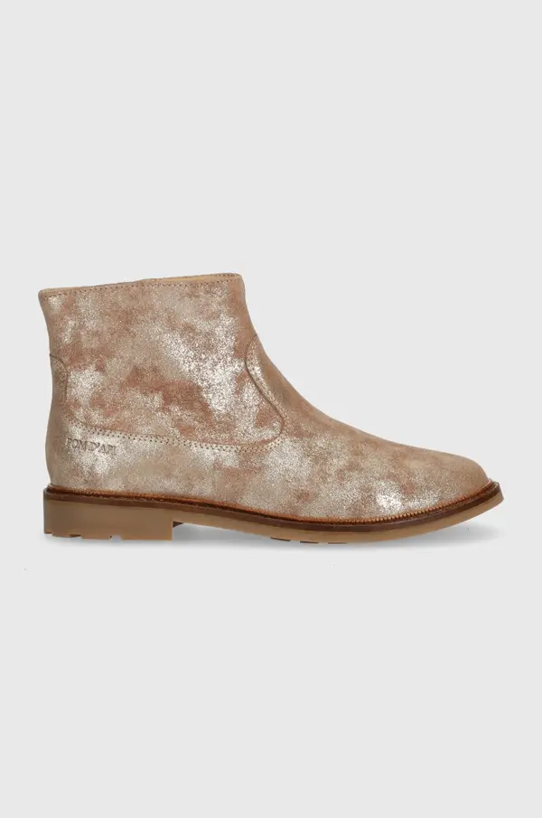 Pom D'api Dječje gležnjače od brušene kože Pom D'api SISTER BOOTS