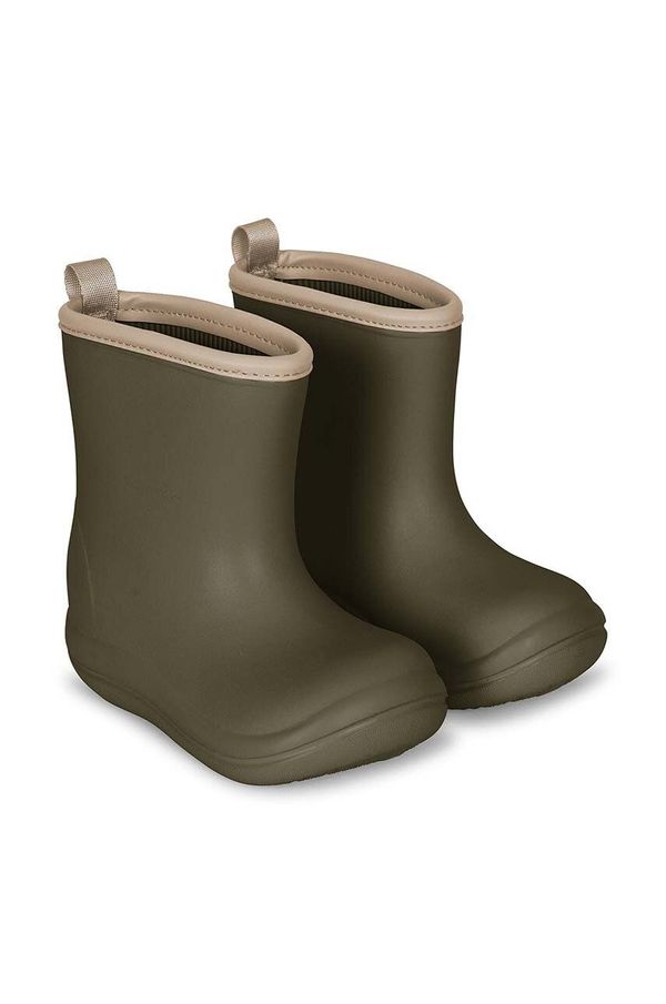 Konges Sløjd Dječje gumene čizme Konges Sløjd LUC LIGHTWEIGHT RAIN BOOT boja: zelena, KS100359