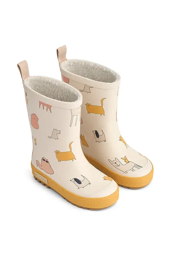 Liewood Dječje gumene čizme Liewood Mason Thermo Rainboot