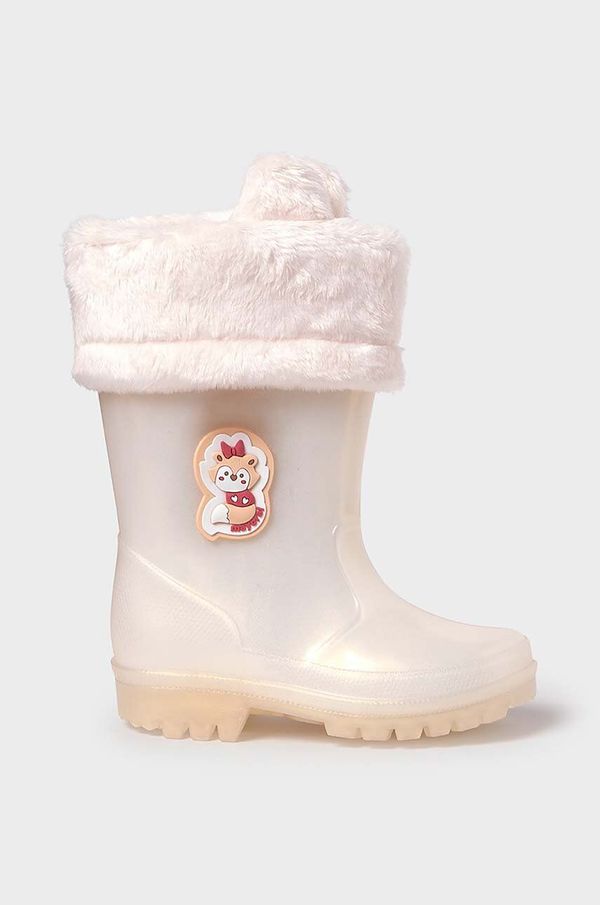 Mayoral Dječje gumene čizme Mayoral boja: bež, 46532