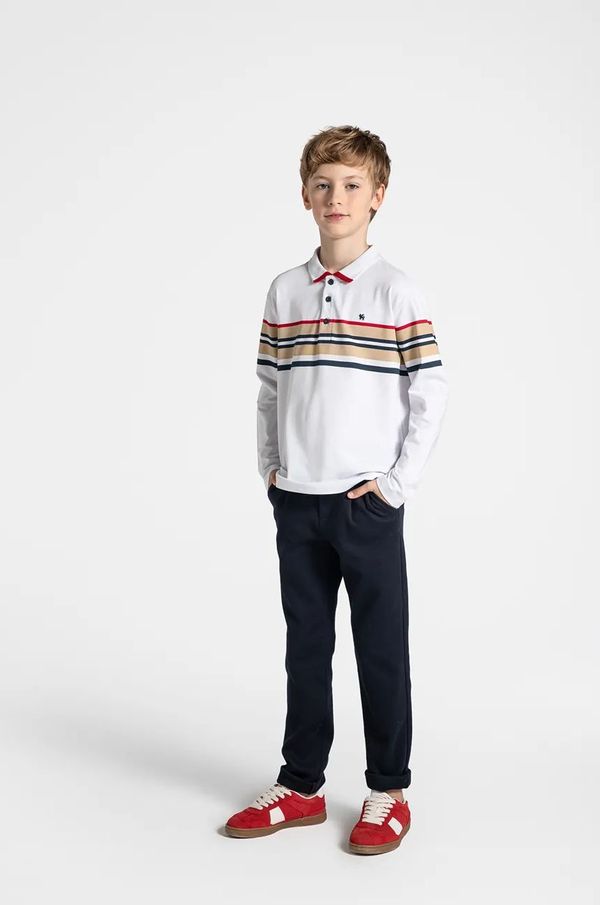 Coccodrillo Dječje hlače Coccodrillo boja: tamno plava, bez uzorka, ELEGANT JUNIOR BOY