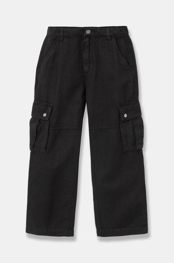 Guess Dječje hlače Guess boja: crna, bez uzorka, L5RB10 WFY62