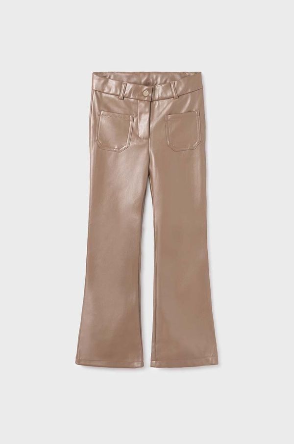 Mayoral Dječje hlače Mayoral boja: crna, glatki materijal