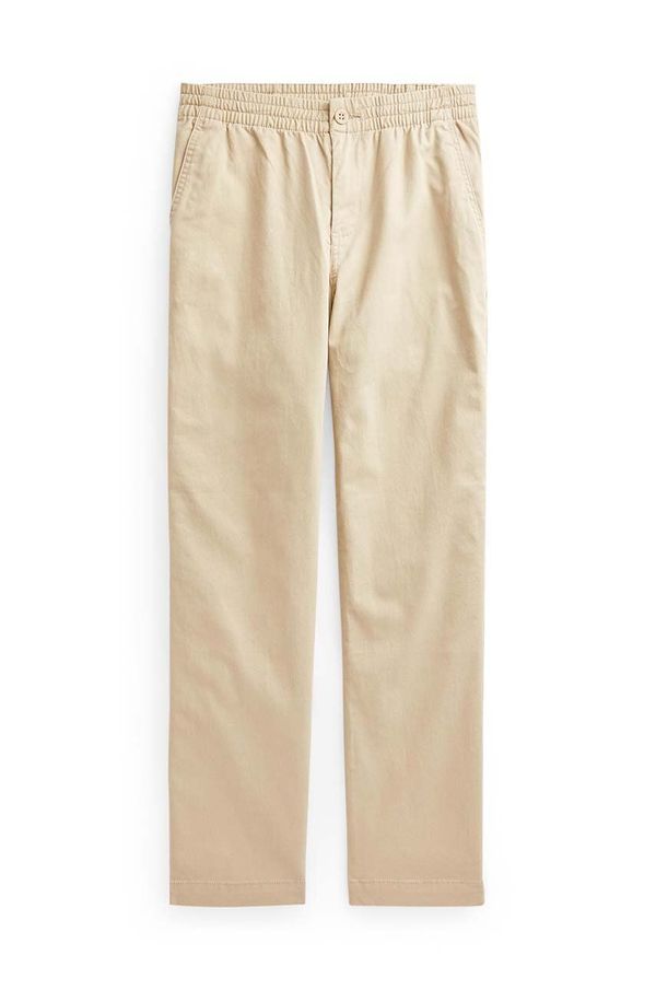 Polo Ralph Lauren Dječje hlače Polo Ralph Lauren boja: bež, bez uzorka, 323855803001