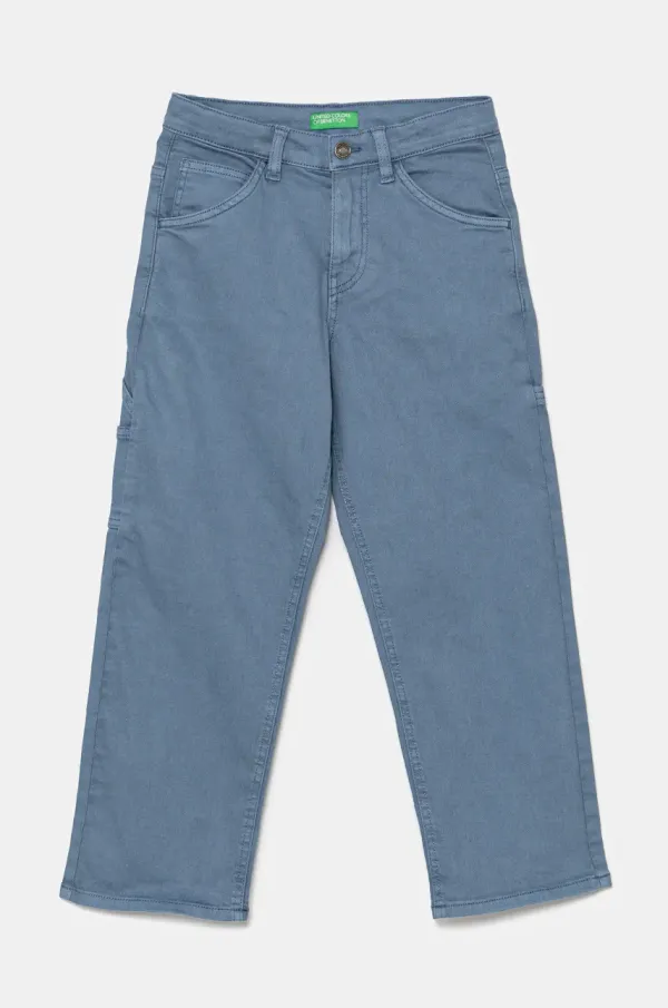 United Colors of Benetton Dječje hlače United Colors of Benetton bez uzorka, 4QNJCE03U