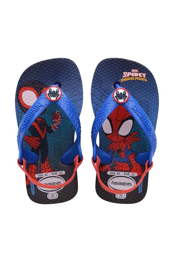 Havaianas Dječje japanke Havaianas BABY MARVELUBYED boja: tamno plava