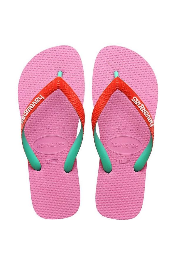 Havaianas Dječje japanke Havaianas TOP MIX LEMONADE boja: ružičasta