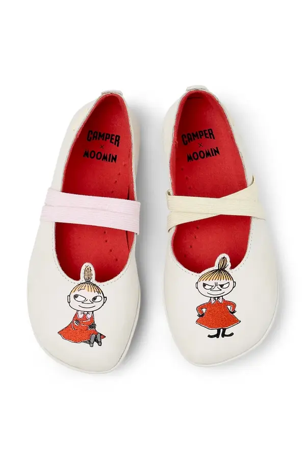 Camper Dječje kožne balerinke Camper TWS Kids by Moomin