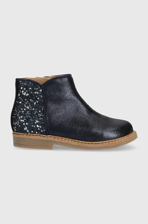 Pom D'api Dječje kožne gležnjače Pom D'api RETRO BACK