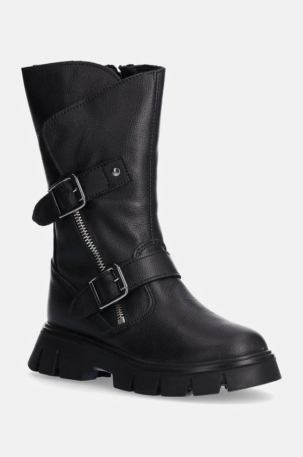 Primigi Dječje kožne gležnjače Primigi boja: siva, PND 68763