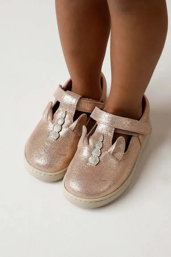 Donsje Dječje kožne polucipele Donsje Esterre Shoes Unicorn