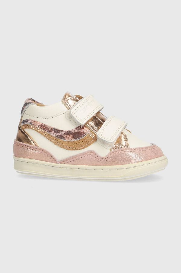 Shoo Pom Dječje kožne polucipele Shoo Pom boja: ružičasta